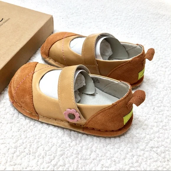 ❗️Today’s SALE Pipit Caramel Suede Kids’ Shoes Jill Mini Mary Jane’s 6 - Picture 7 of 12
